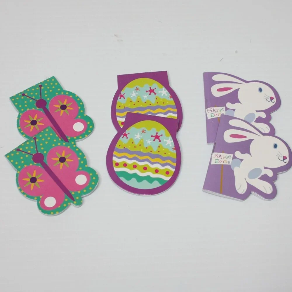 Easter Basket Goodie Bag Party Favor 33 Piece Lot Bunnies Chicks Erasers Straws